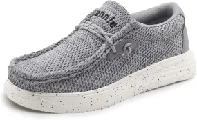 Ahannie Kids Boys Girls Loafers Slip On Casual Lightweight Walking Shoes(Toddler/Little Kid/Big Kid)