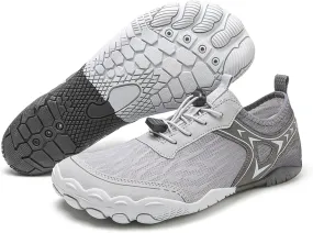 Athletic Hiking Water Shoes for Women Men,Breathable Non-Slip Sports Footwear Outdoor Beach Walking Surfing Running Shoes,Wide Toe Box Neuropathy Footwear Lightweight Swimming Fitness Barefoot Wear