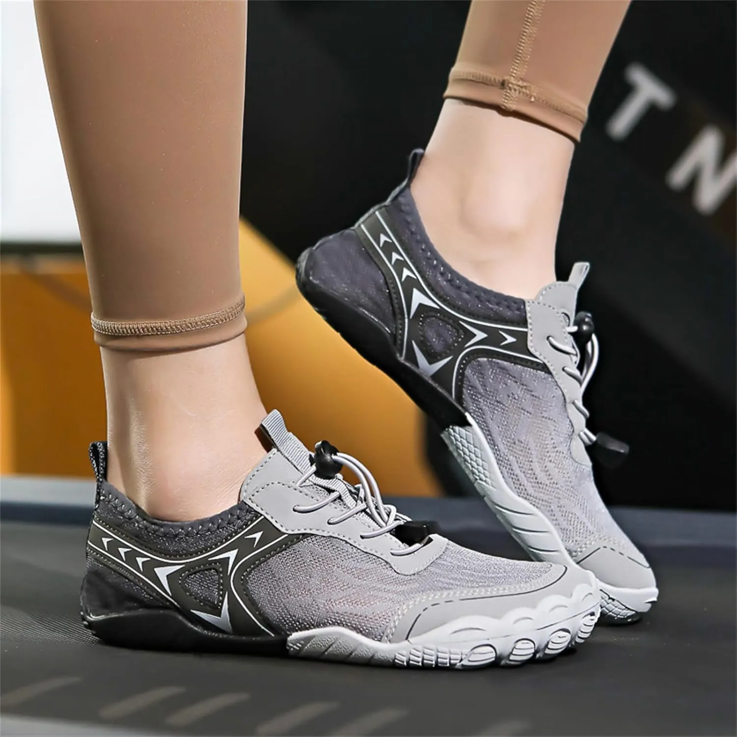 Athletic Hiking Water Shoes for Women Men,Breathable Non-Slip Sports Footwear Outdoor Beach Walking Surfing Running Shoes,Wide Toe Box Neuropathy Footwear Lightweight Swimming Fitness Barefoot Wear