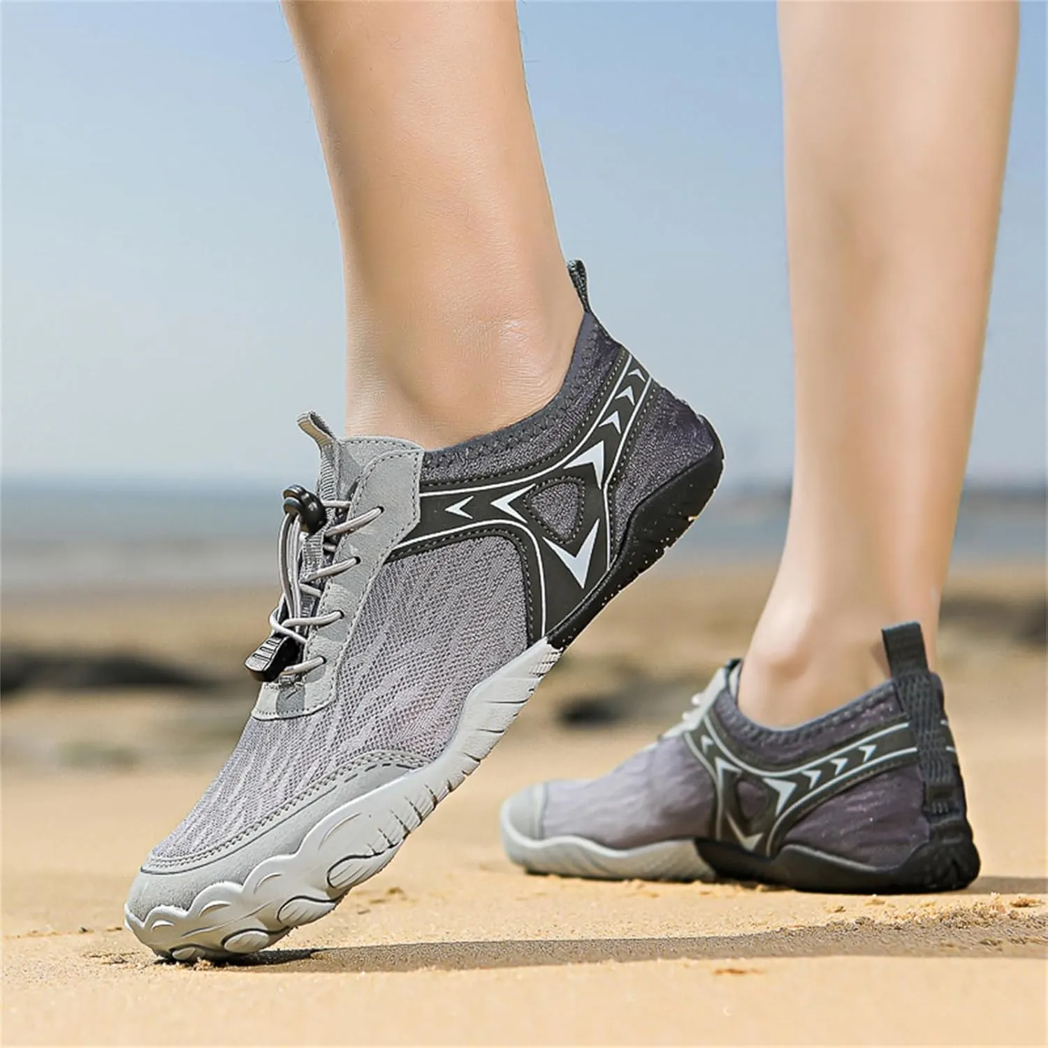 Athletic Hiking Water Shoes for Women Men,Breathable Non-Slip Sports Footwear Outdoor Beach Walking Surfing Running Shoes,Wide Toe Box Neuropathy Footwear Lightweight Swimming Fitness Barefoot Wear
