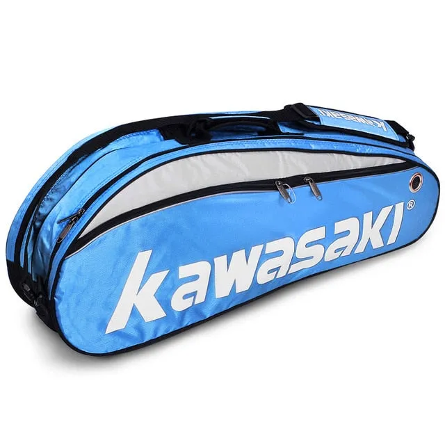 Badminton Bag Single Shoulder Racket Sports Bags With Shoes Bag Can Hold 3-6 Pcs Rackets