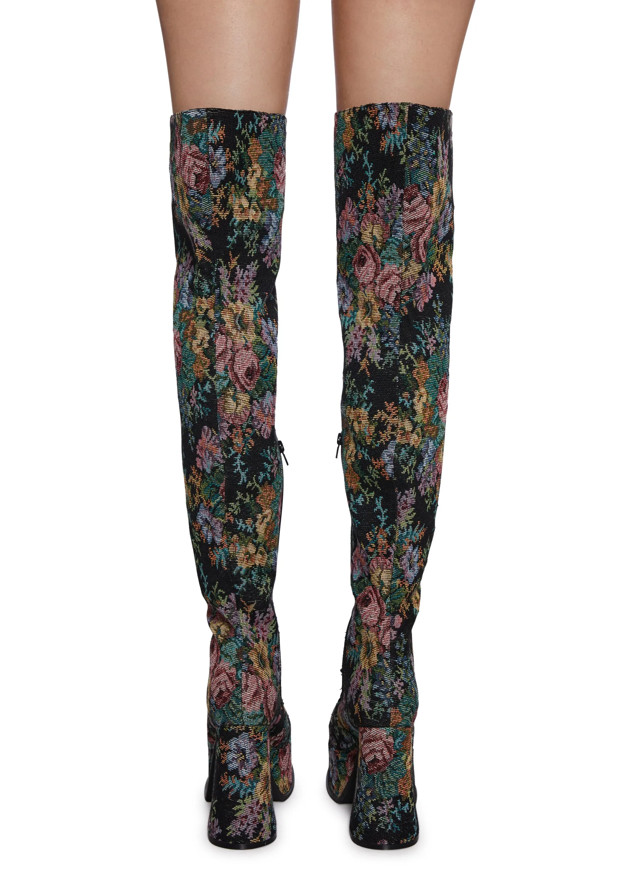 Boheme Garden Thigh High Boots