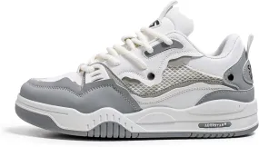 Comfortable and Fashionable Thick-Soled Shoes, Breathable Casual Sports Skateboard Shoes, Four-Season Men's lace-up Sports Shoes