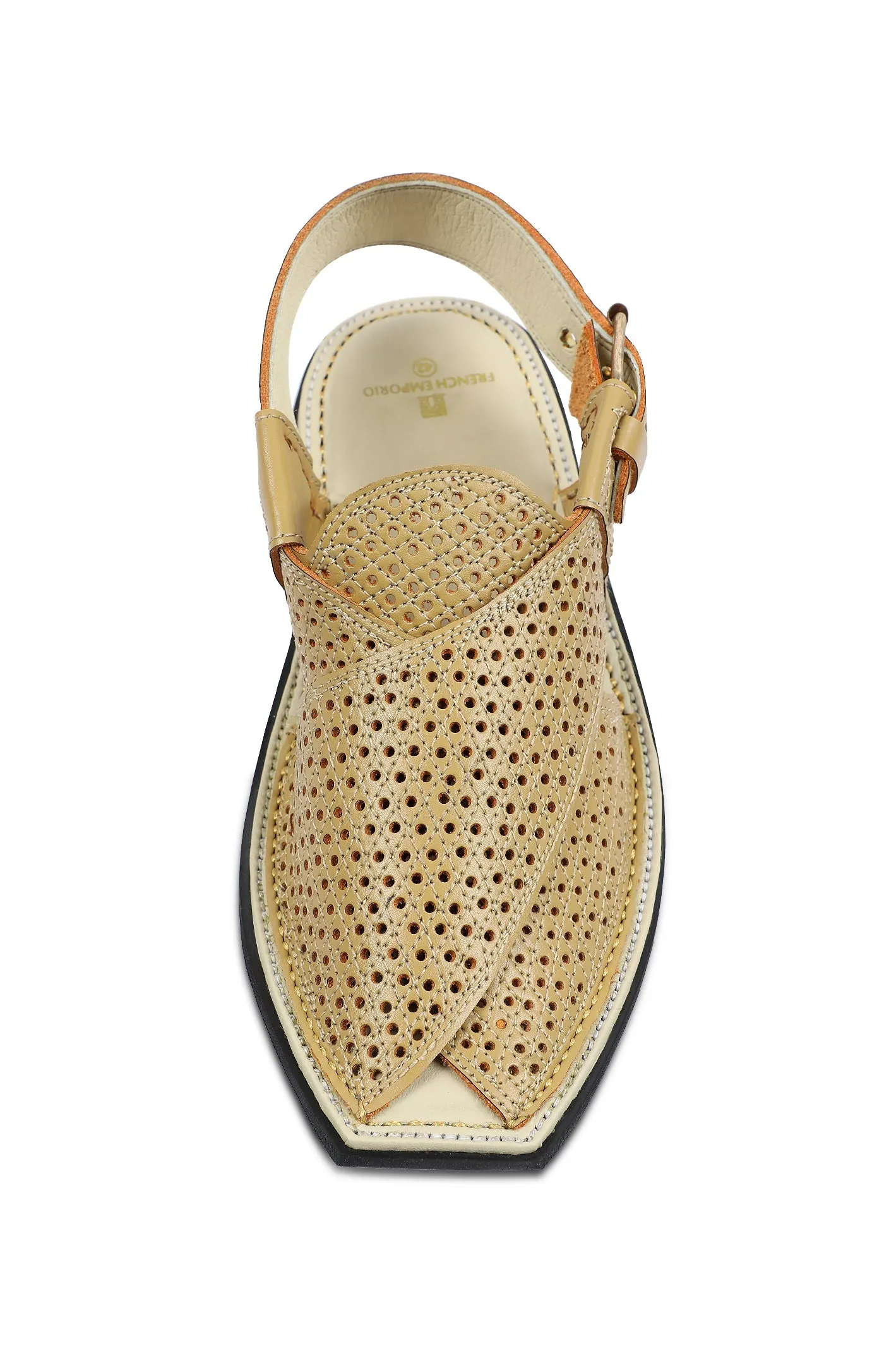 French Emporio Men Sandals SKU: PSLD-0038-BEIGIE
