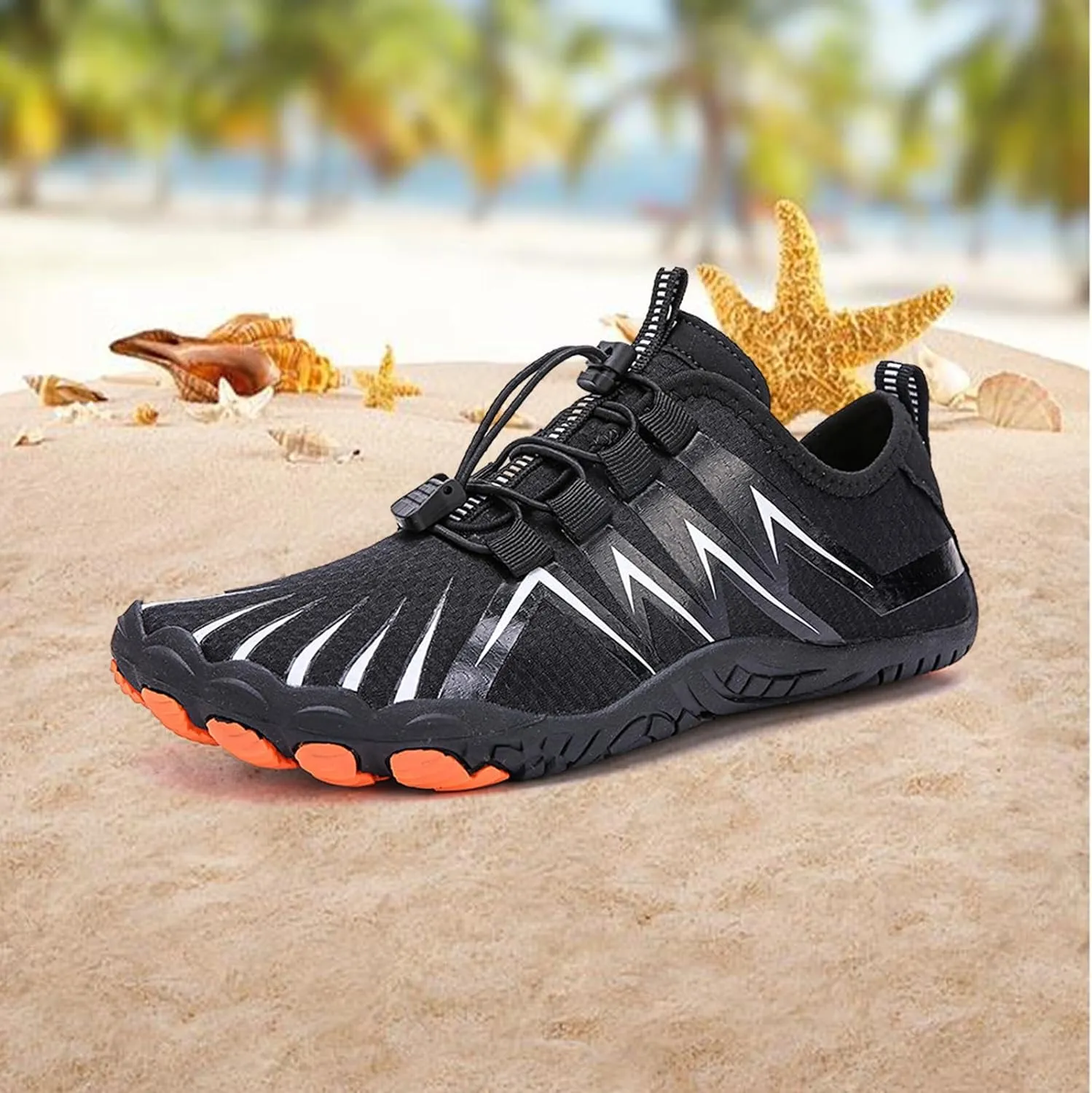 Hike Barefoot Shoes for Women Men Breathable Wide Toe Barefoot Shoes Box Waterproof Trail Running Healthy & Non-Slip Barefoot Shoe Zero Drop Athletic Cross-Trainer Fashion Sneakers