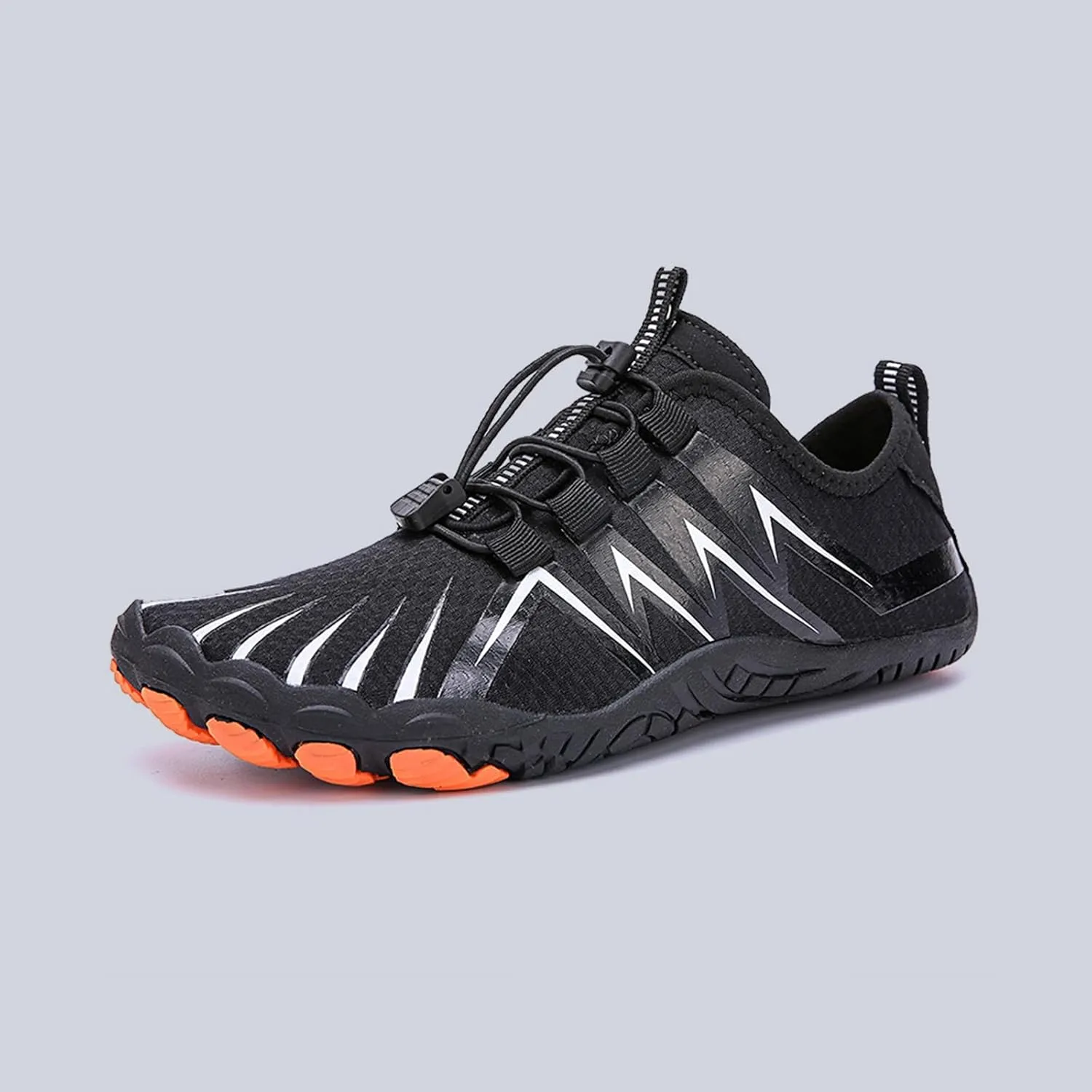 Hike Barefoot Shoes for Women Men Breathable Wide Toe Barefoot Shoes Box Waterproof Trail Running Healthy & Non-Slip Barefoot Shoe Zero Drop Athletic Cross-Trainer Fashion Sneakers