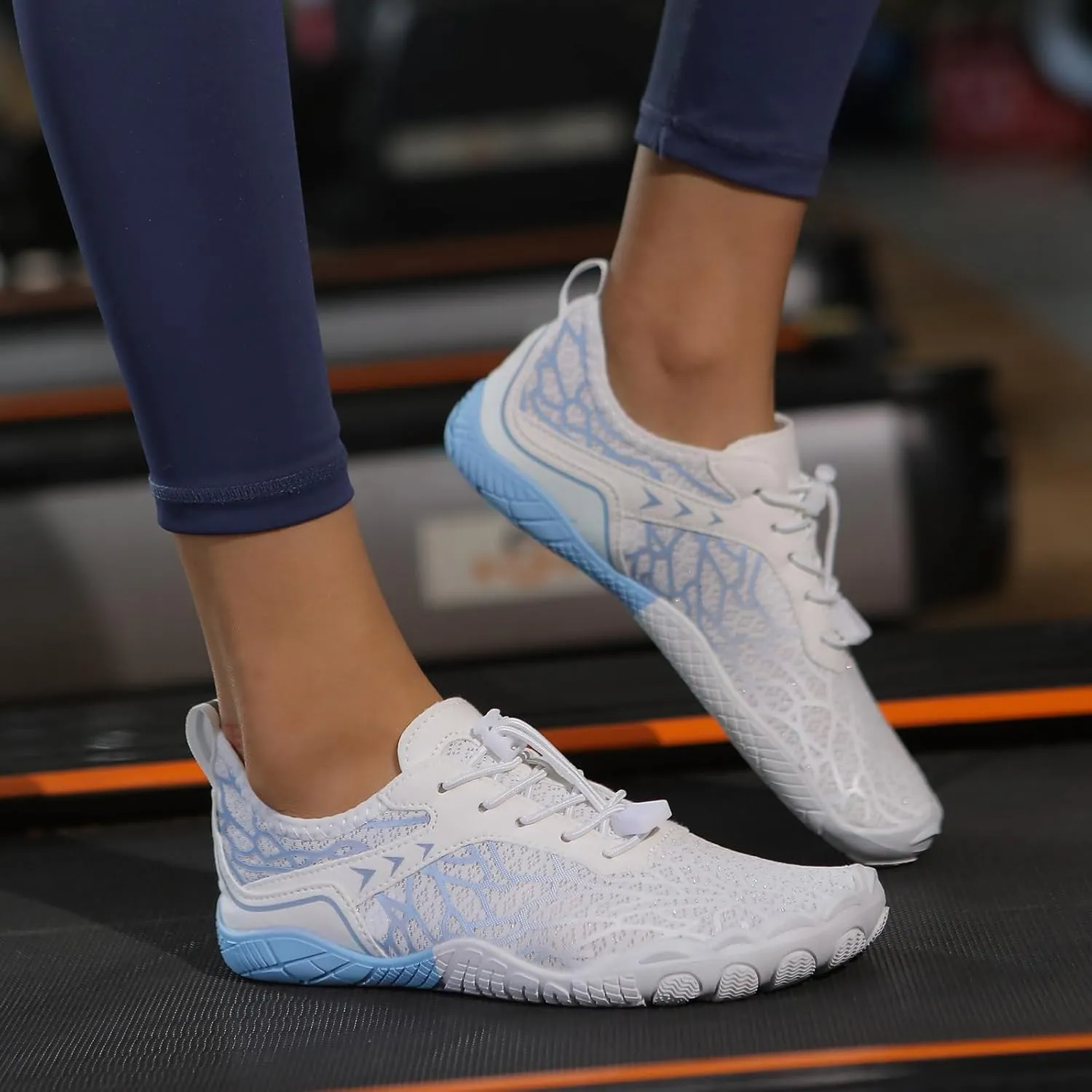 Hike Barefoot Shoes Women Men,Unisex Healthy & Non-Slip Barefoot Shoes with Wide Toe Box Outdoor Hiking Footwear Quick Dry Aqua Swim Beach Shoes