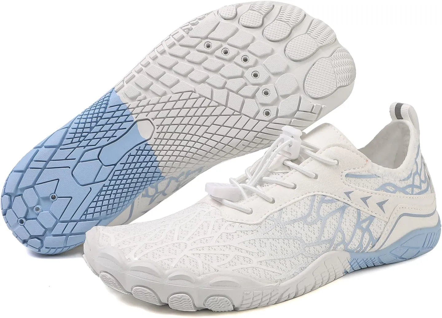 Hike Barefoot Shoes Women Men,Unisex Healthy & Non-Slip Barefoot Shoes with Wide Toe Box Outdoor Hiking Footwear Quick Dry Aqua Swim Beach Shoes