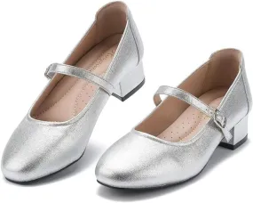 Mary Jane Shoes Women Low Heels Dress Shoes Pumps for Women Dressy Low Heel 2 Inch Chunky Heel Mary Janes Pumps with Adjustable Ankle Strap for Women Dressy Casual