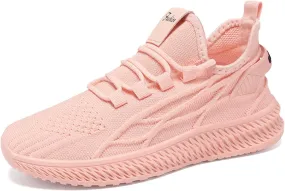 Women Walking Shoes Sock Sneakers Slip-On Breath Walking Shoes Women Jogging Men Casual Dress Shoes High Top Sneakers Steel Toe Tennis Shoe White Loafers